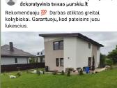Stogų ir fasadų dažymas Kaunas Dekoratyvinis tin - nuotraukos Nr. 4