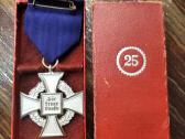 Vokiškas medalis uz 25metu tarnyba Ww2 - nuotraukos Nr. 2