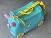 Trunki Vaikiškas lagaminas ant ratukų, važiuojanti