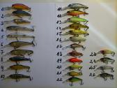 Evergreen, megabass ir kt. vobleriai