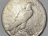 1 doleris 1922 S "Peace Dollar" (JAV) - nuotraukos Nr. 2