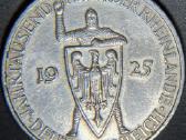 5 Reichsmark 1925 A (Reino krašto tūkstantmetis)