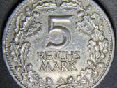 5 Reichsmark 1925 A (Reino krašto tūkstantmetis) - nuotraukos Nr. 2