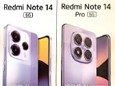 Tik ispakuoti Redmi note 14 5G ir 14 pro 5G
