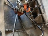 Stihl bt360 zemes graztas