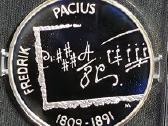 2009 Sidabrinė Proof moneta (Fredrik Pacius)