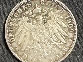 3 markės 1909 J (Hamburgas) - nuotraukos Nr. 2