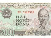 Vietnam 2000 dong 1988. Unc. P - nuotraukos Nr. 2