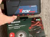 Parkside baterija 4ah, 8ah + pakrovėjas