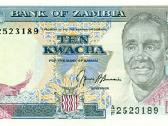 Zambia 10 kwacha 1989-1991. Unc. P - nuotraukos Nr. 2