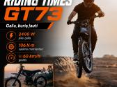 Riding Times Gt73 elektrinis moto tipo dviratis