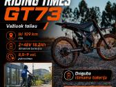 Riding Times Gt73 elektrinis moto tipo dviratis - nuotraukos Nr. 2