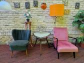 Vintažiniai mid century foteliai