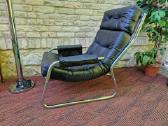 Vintažinis mid century Bauhaus autorinis fotelis - nuotraukos Nr. 7