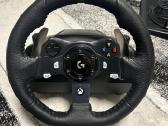 Logitech vairas su pedalais ir shifteriu - nuotraukos Nr. 2