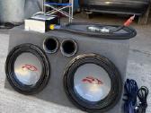 Alpine swr subai+soundstream tarantula monoblokas