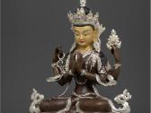 Autentiška buda Avalokiteshvara statulėlė - nuotraukos Nr. 3