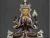 Autentiška buda Avalokiteshvara statulėlė - nuotraukos Nr. 2