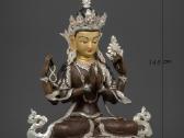 Autentiška buda Avalokiteshvara statulėlė