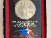 JAV 1984-s Los Angeles Olympics Proof Doleris - nuotraukos Nr. 2