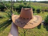 Kaubojiška skrybelė kepurė Cowboy Cowgirl - nuotraukos Nr. 6