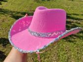Kaubojiška skrybelė kepurė Cowboy Cowgirl - nuotraukos Nr. 2