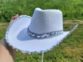 Kaubojiška skrybelė kepurė Cowboy Cowgirl - nuotraukos Nr. 3