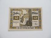 Notgeldas 10 pfenigu , Rosenstadt Vokietija , 1921