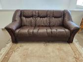 Odinė sofa - nuotraukos Nr. 3