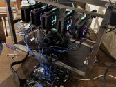 Minig/ai/render rig su 5 Nvidia Geforce Rtx 3070