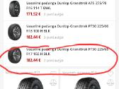 Naujos Dunlop Grandtrek Pt 30 padangos - nuotraukos Nr. 4