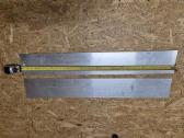 Aliuminio juosta 10x150mm Pa38 Aw-6060 aliuminis