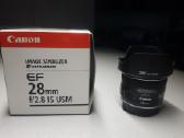 Canon Ef 28mm f/2.8 Is Usm objektyvas