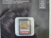 Nauja Sandisk Extreme Sdxc 128gb V30