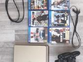 Playstation 4 Slim + 2 pulteliai + 6 žaidimai