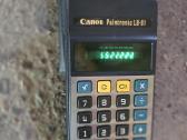 Antikvarinė elektroninė skaičiavimo mašinėlė Canon - nuotraukos Nr. 2
