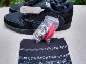 "Nike" Air Jordan 1 Low Og Sp „Black Phantom“