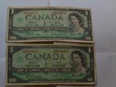Du Canados doleriai