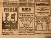 1918 Kauno laikraštis Kownoer Zeitung loterija - nuotraukos Nr. 4