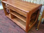 Vintažiniai mid century tikmedžio staliukai - nuotraukos Nr. 5