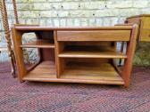 Vintažiniai mid century tikmedžio staliukai - nuotraukos Nr. 7