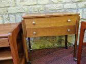 Vintažiniai mid century tikmedžio staliukai - nuotraukos Nr. 8