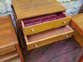 Vintažiniai mid century tikmedžio staliukai - nuotraukos Nr. 10