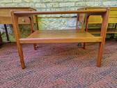 Vintažiniai mid century tikmedžio staliukai - nuotraukos Nr. 14