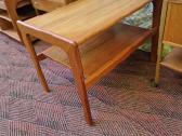 Vintažiniai mid century tikmedžio staliukai - nuotraukos Nr. 18