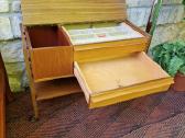 Vintažiniai mid century tikmedžio staliukai - nuotraukos Nr. 23