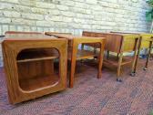 Vintažiniai mid century tikmedžio staliukai - nuotraukos Nr. 37