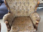 Klasikinio stiliaus komplektas sofa ir 2 foteliai - nuotraukos Nr. 4