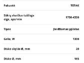 Dewalt Dws520 įleidžiamas pjūklas 230v - nuotraukos Nr. 3