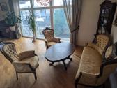 Antikvarinis salonų baldų komplektas – XIX a. pb. - nuotraukos Nr. 2